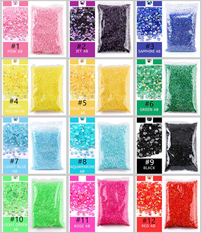 RHINESTONES 10,000 PCS