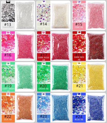 RHINESTONES 10,000 PCS