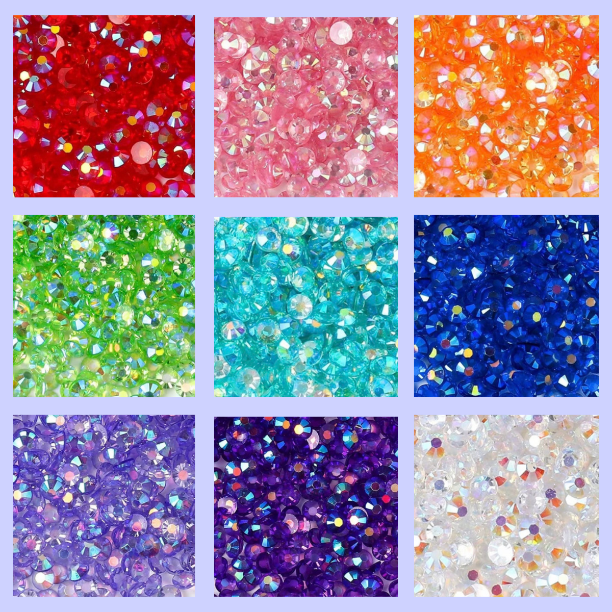 RHINESTONES 10,000 PCS